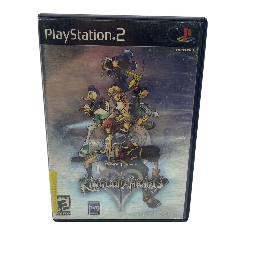 Kingdom Hearts II (PlayStation 2, 2006) Tested Used
